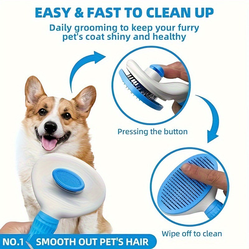 Blue 6-Piece Dog Grooming Bath Set - Microfibre Towels & Wash Mitts