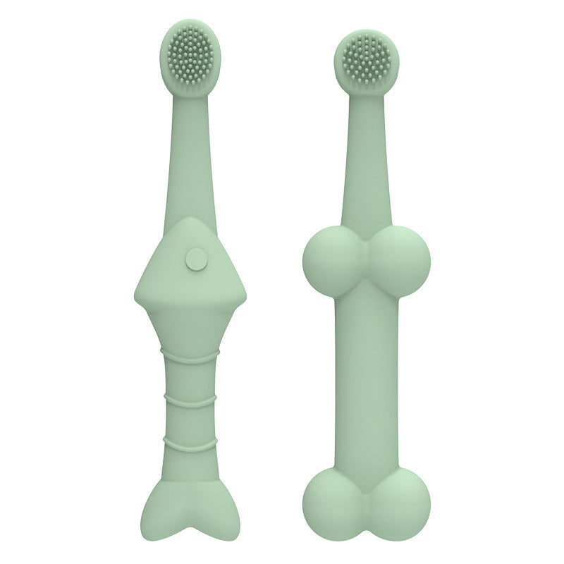 6 x Silicone Pet Toothbrushes - dogs and cats