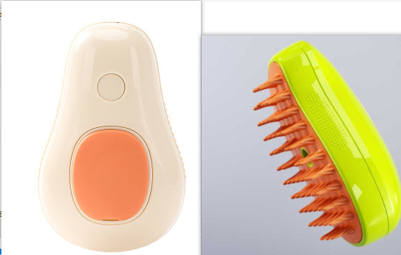 Cat Steam Brush, Cat/Dog Grooming Comb, Electric/USB Steam Massage