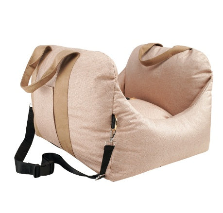 Dog Car Carrier Seat, Waterproof, Portable, Pet Safety