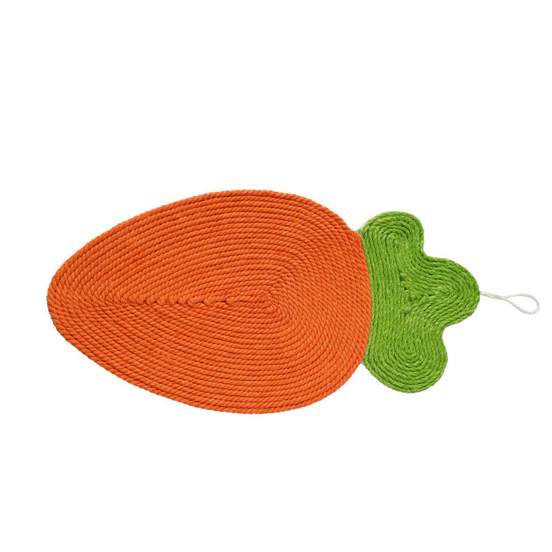 Cat Scratcher, Watermelon Cat Linen Mat, Sisal Clawing Board