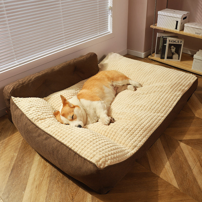 Small, Medium/Large Dog Bed/Mattress, Removable, Washable Cover