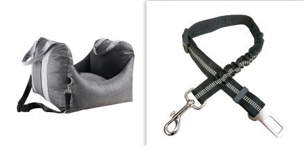 Dog Car Carrier Seat, Waterproof, Portable, Pet Safety