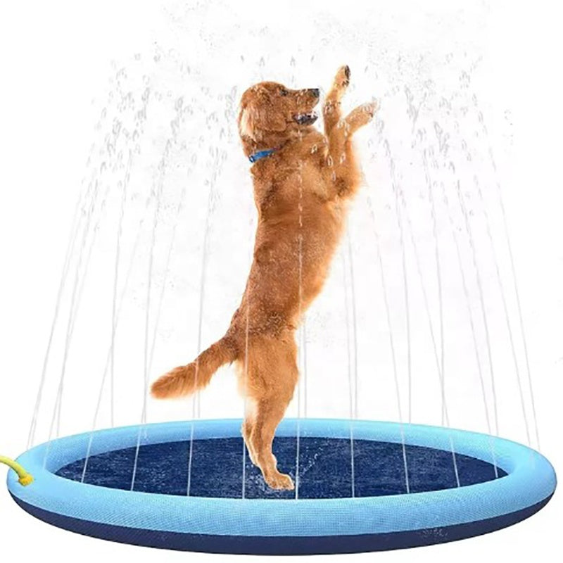 Dog Sprinkler, Outdoor Toys, Dog Swimming Mat, Anti-Slip