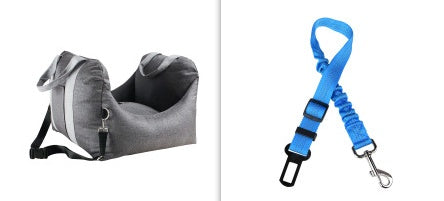 Dog Car Carrier Seat, Waterproof, Portable, Pet Safety