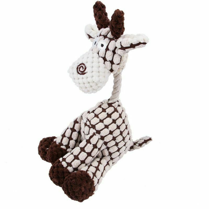 Dog Toy, Play Pet Puppy Chew, Squeaky Plush Sound, Clean Teeth