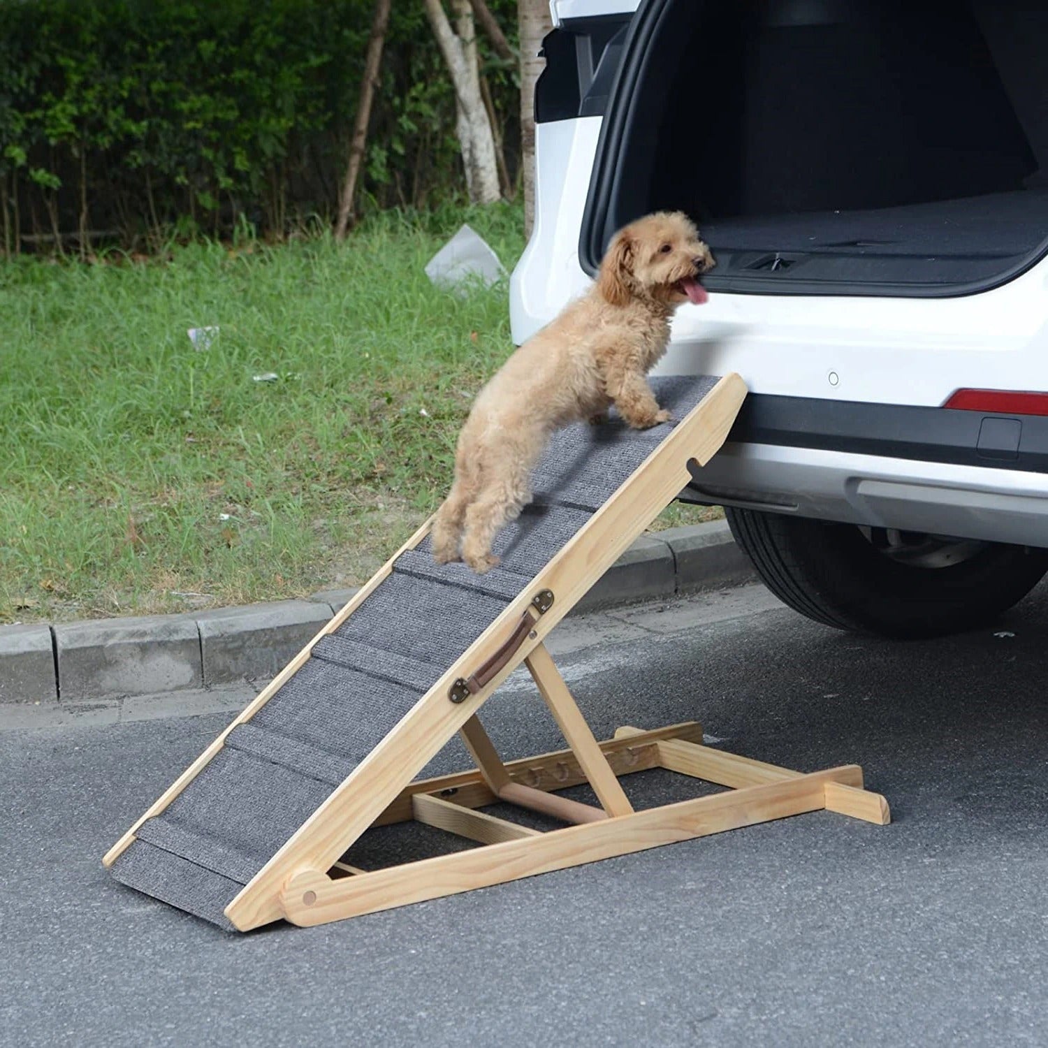 Cat, Dog Ladder, Car Climbing Ramp Steps