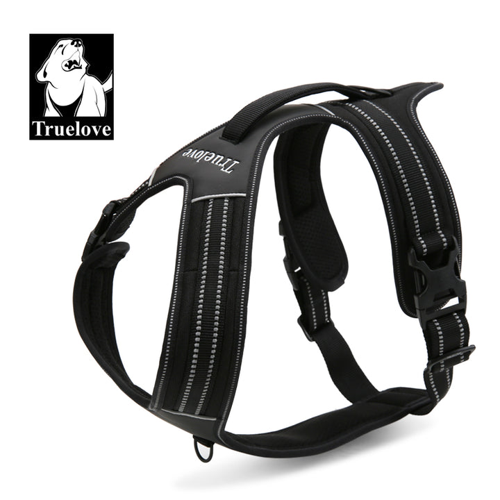 No-pull reflective harness
