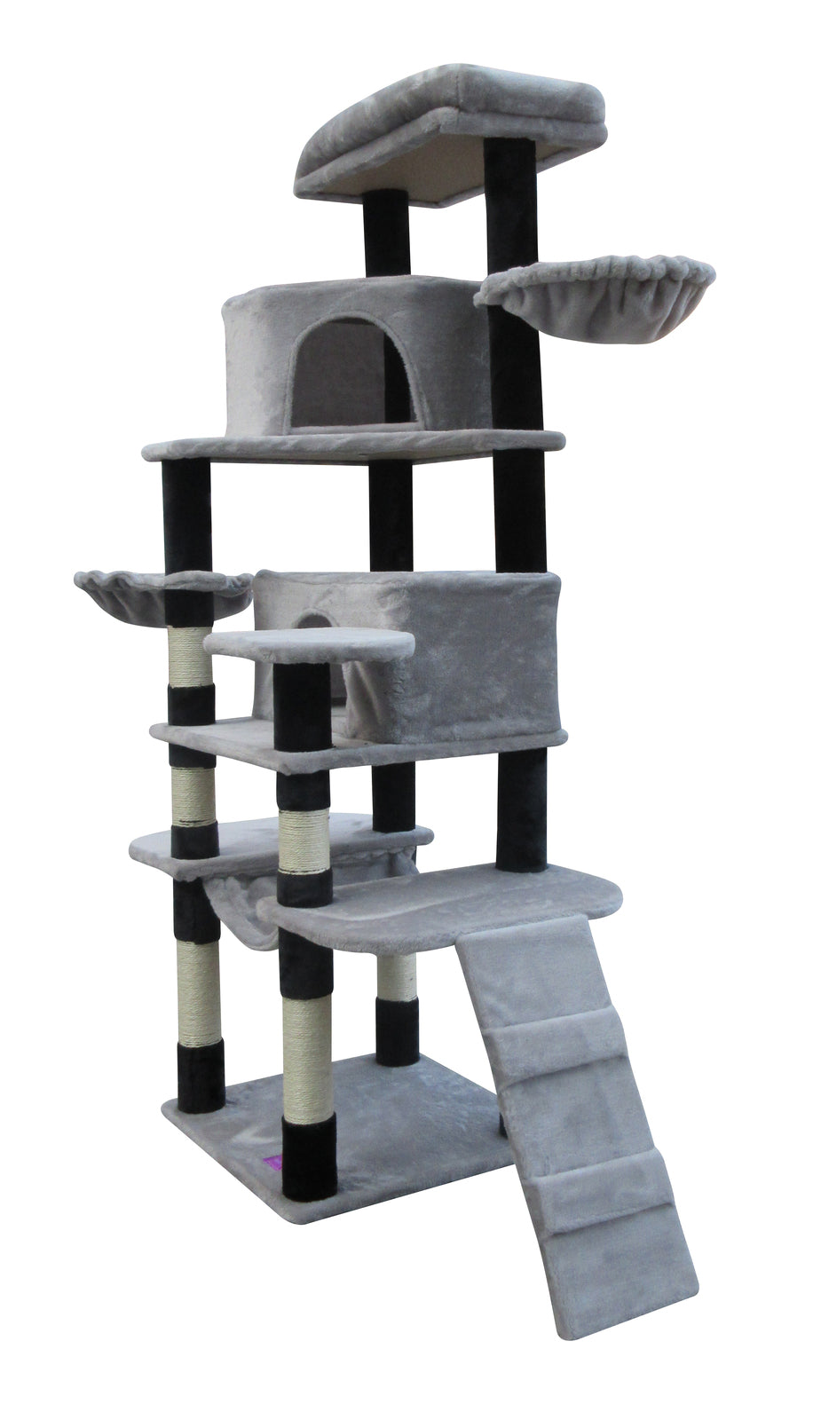 Cat Scratching Post Tree Scratcher Pole-Little Grey