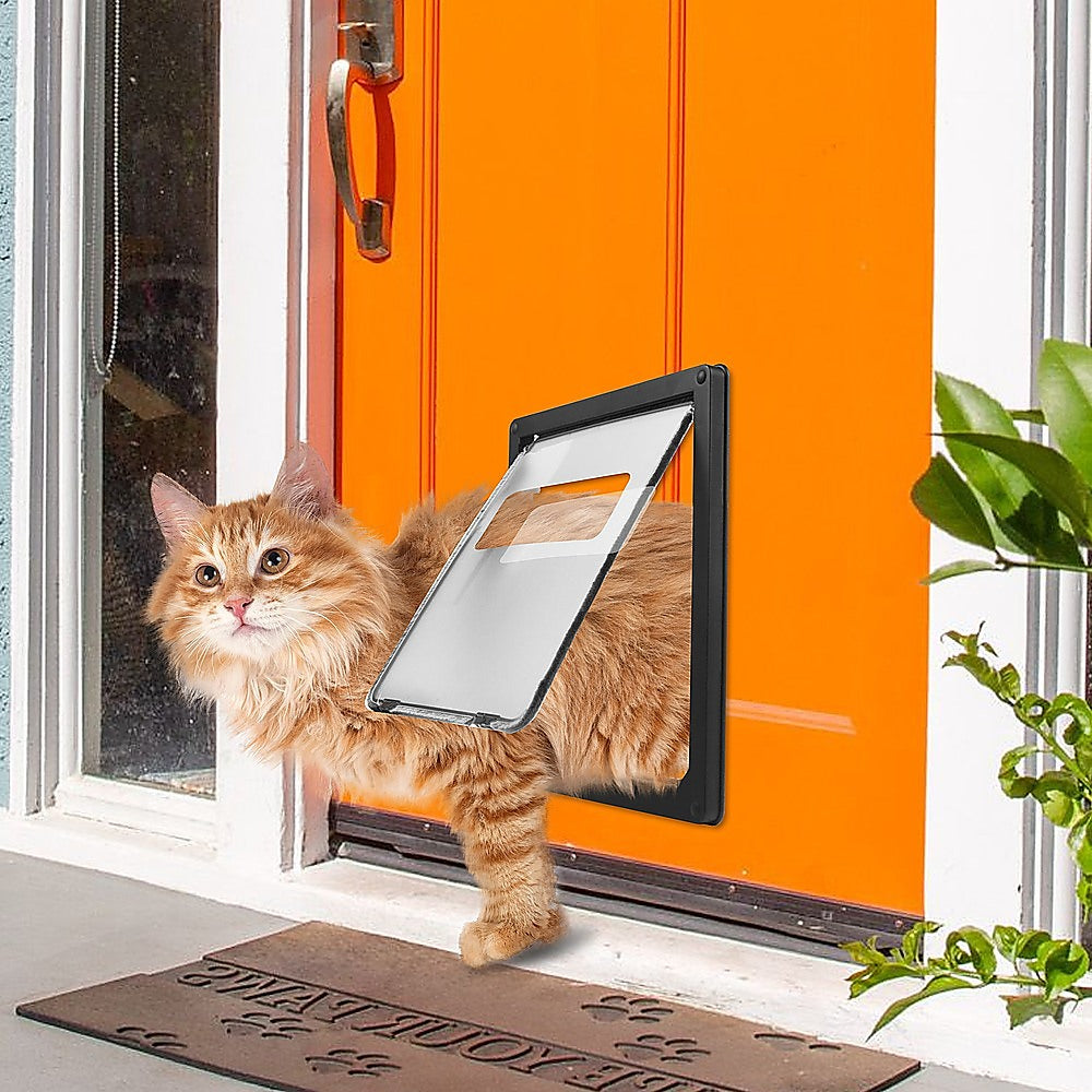 Pet Cat/Dog Safe Security Flap, Locking Door