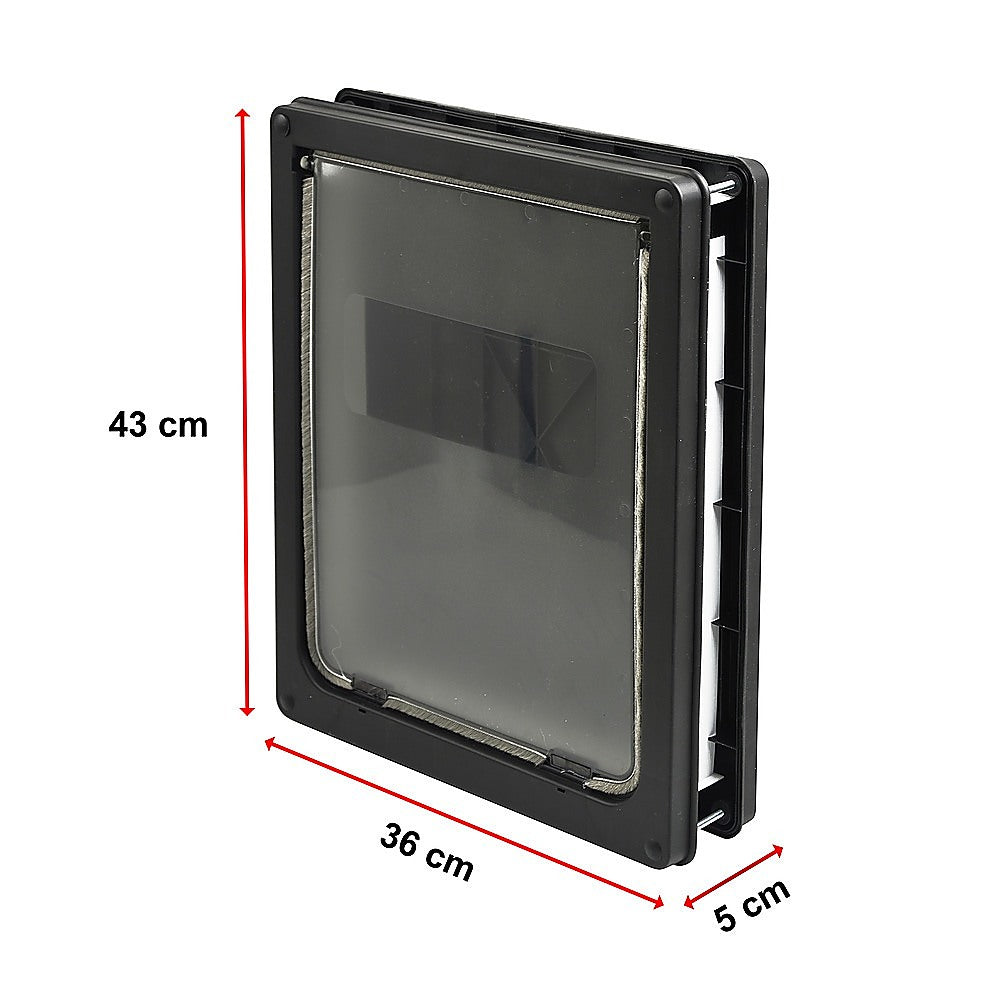 Pet Cat/Dog Safe Security Flap, Locking Door
