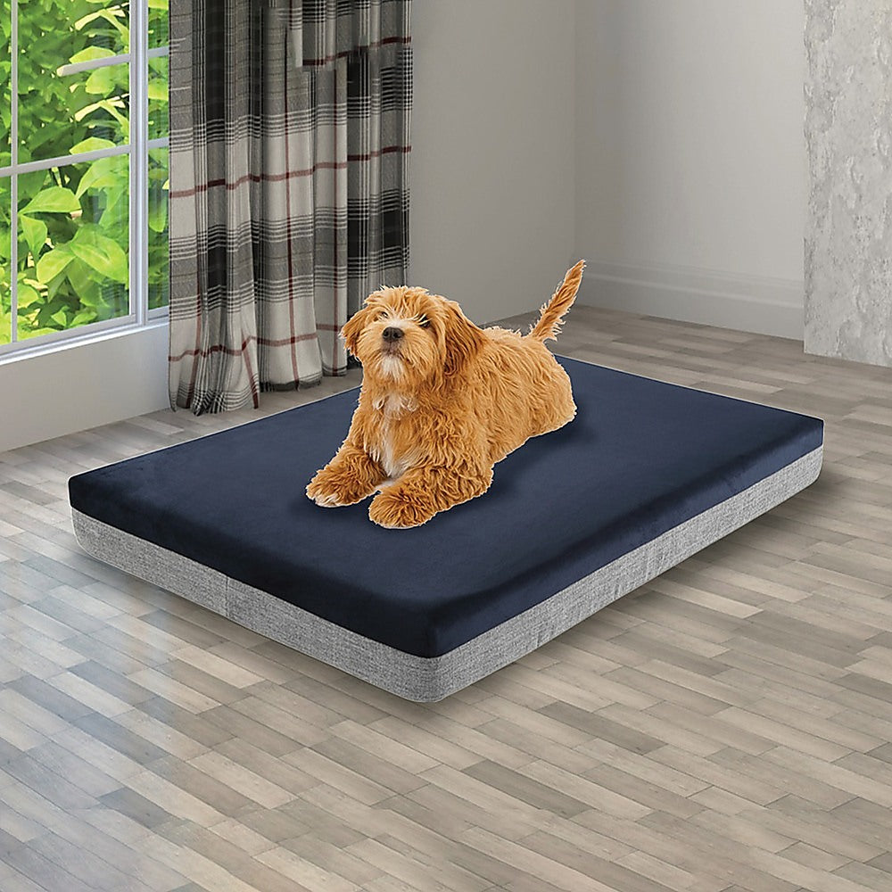 Memory Foam Dog Bed 12CM Orthopedic and Waterproof