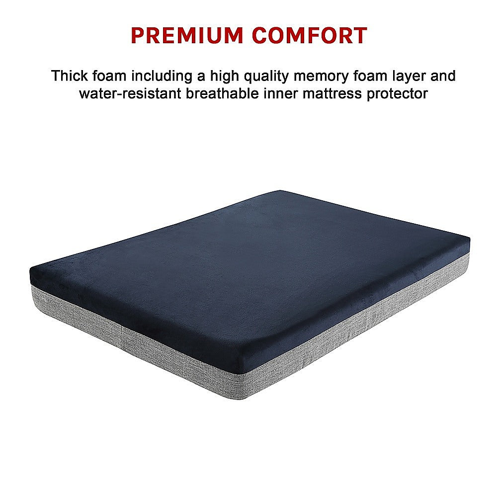 Memory Foam Dog Bed 12CM Orthopedic and Waterproof