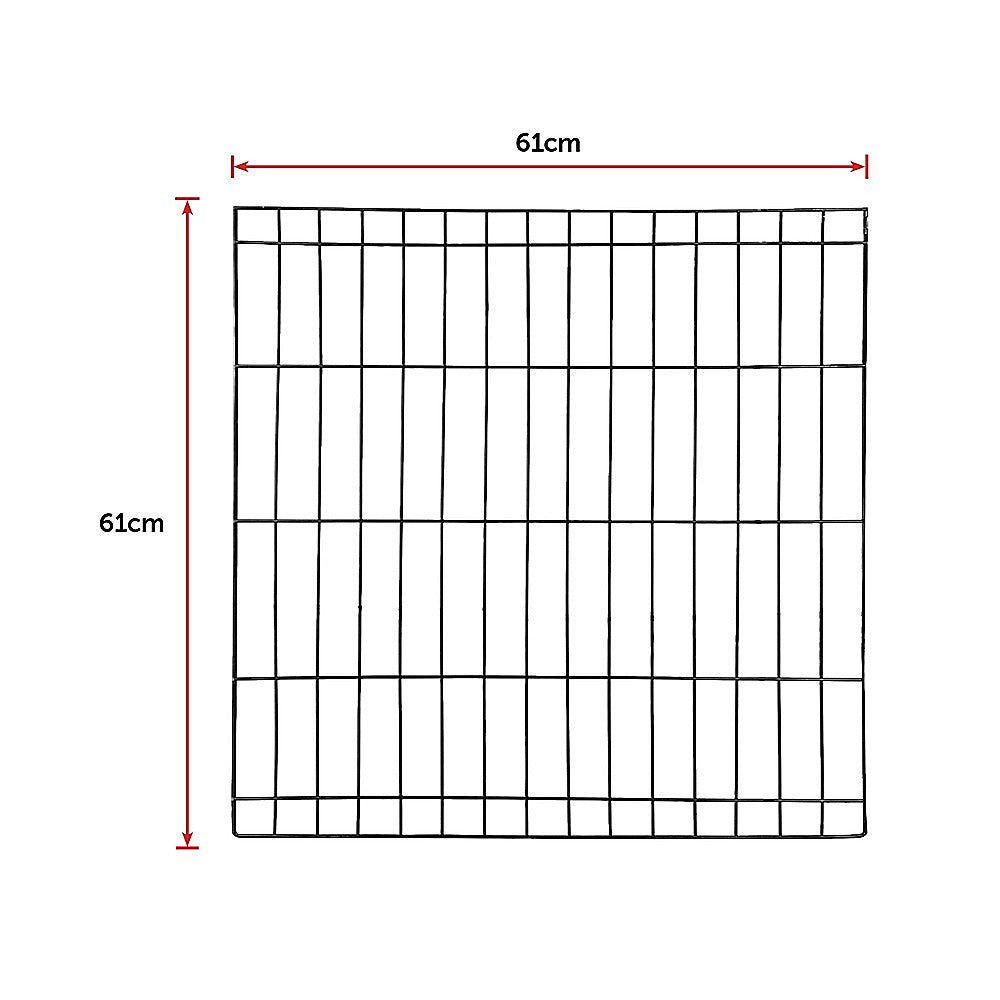 24" 8 Panel Pet Dog Playpen, Puppy Exercise