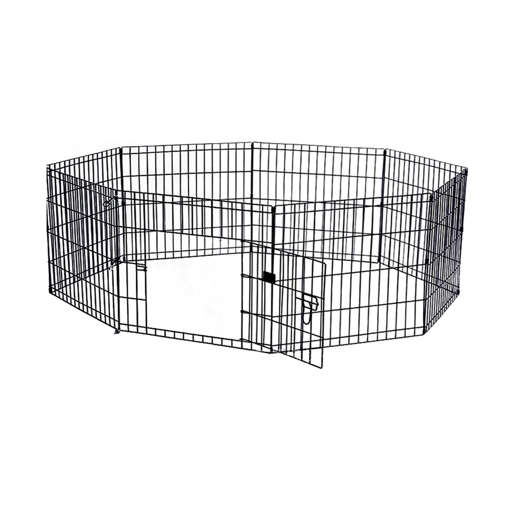 24" 8 Panel Pet Dog Playpen, Puppy Exercise